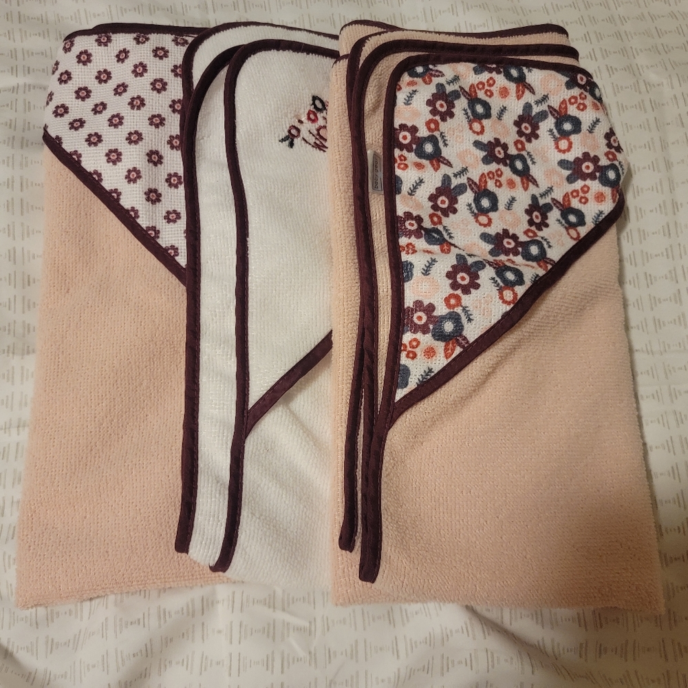 Baby bath towels (set of 3)
